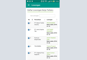 Portfolio: Udinus Career Center (Android)